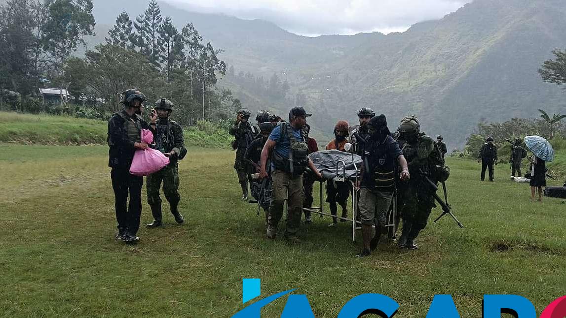 Image Evaluasi Korban Penembakan OPM