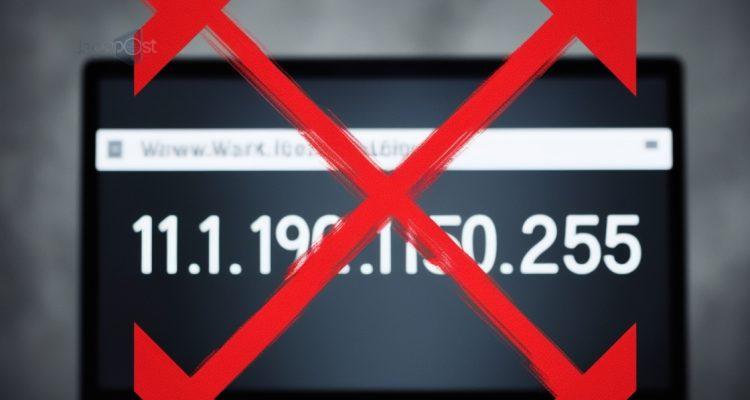 Jangan Klik Link IP 111.190.1.150.255 Ya Gays, Situs Berbahaya!